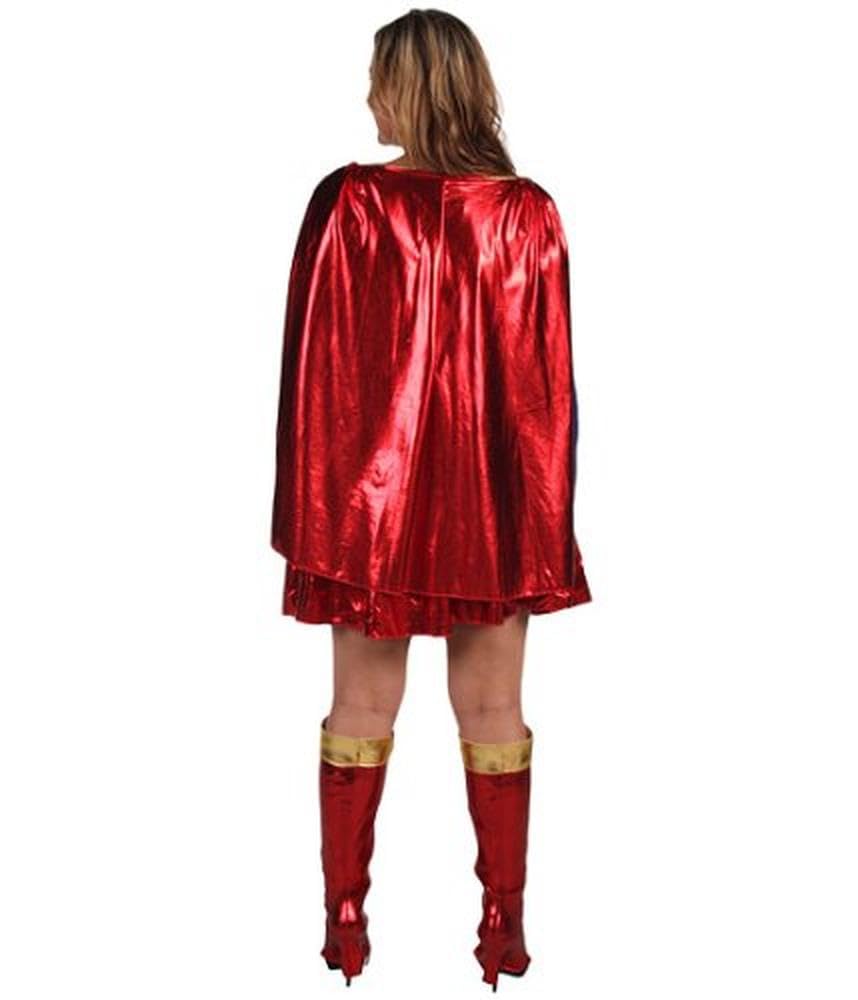 Rubies Official Supergirl Adult one piece Adult Costume Plus size Halloween
