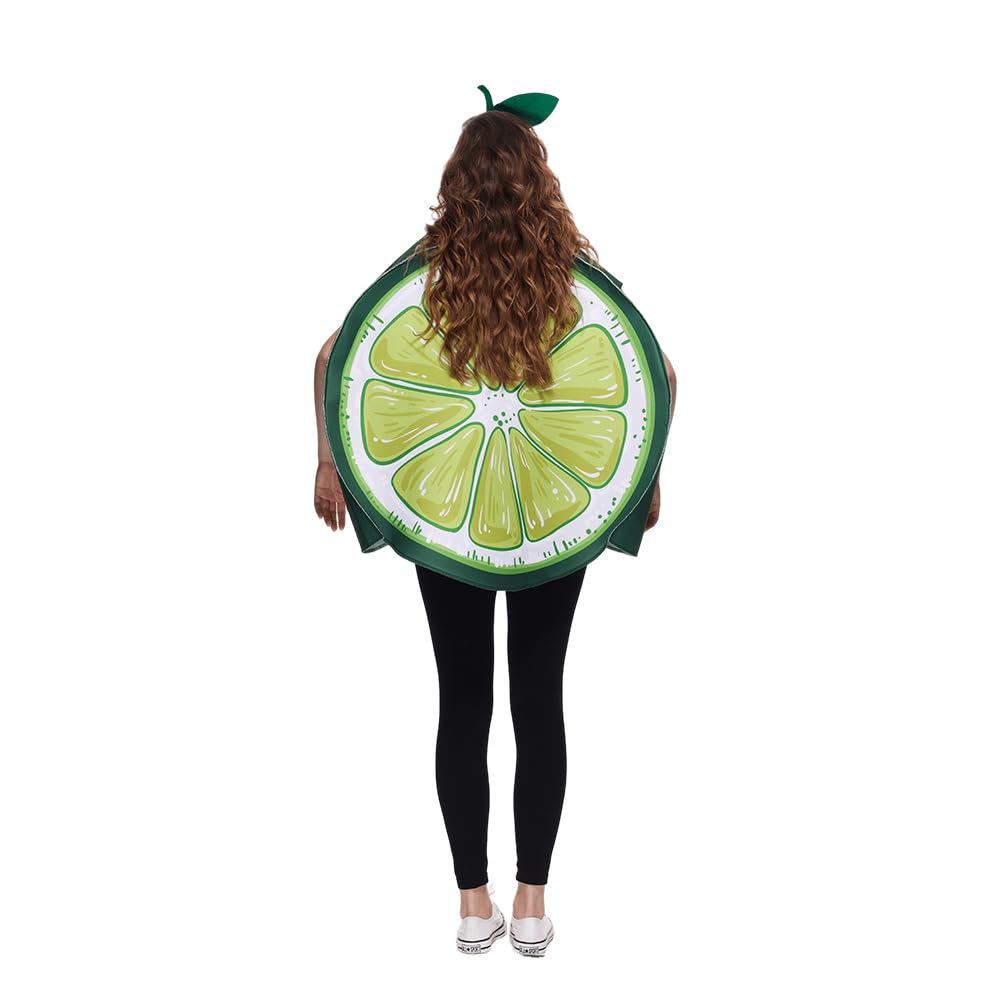 EraSpooky Vodka Bottle and Lime Couple's Tunic Costume Funny Halloween Adult Food Party Outfits Unisex