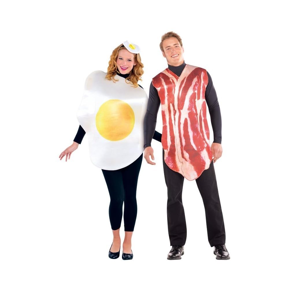 amscan International Adults Breakfast Buddies Couple Costume