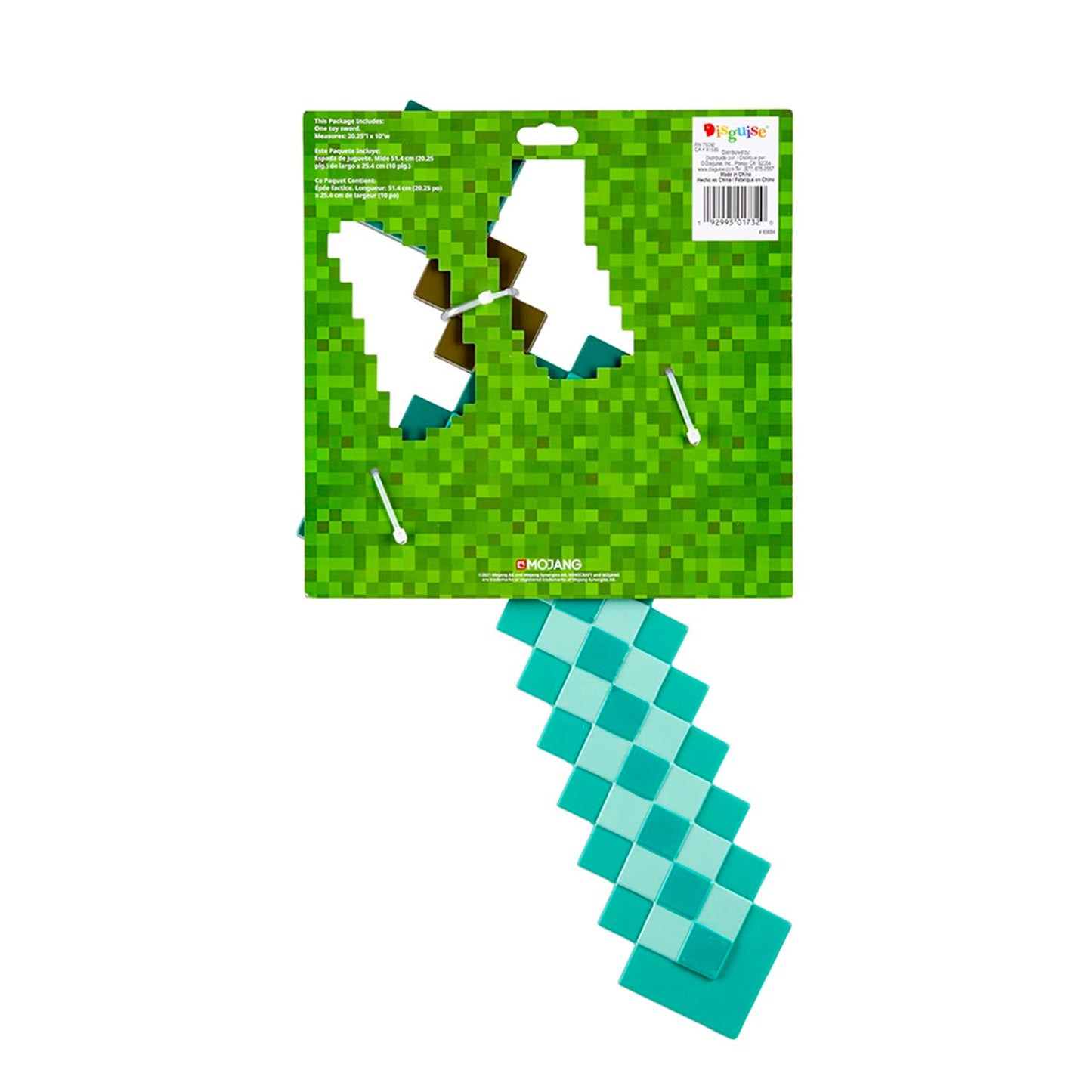 Minecraft Diamond Sword Accessory - Officially Licensed By - 20"