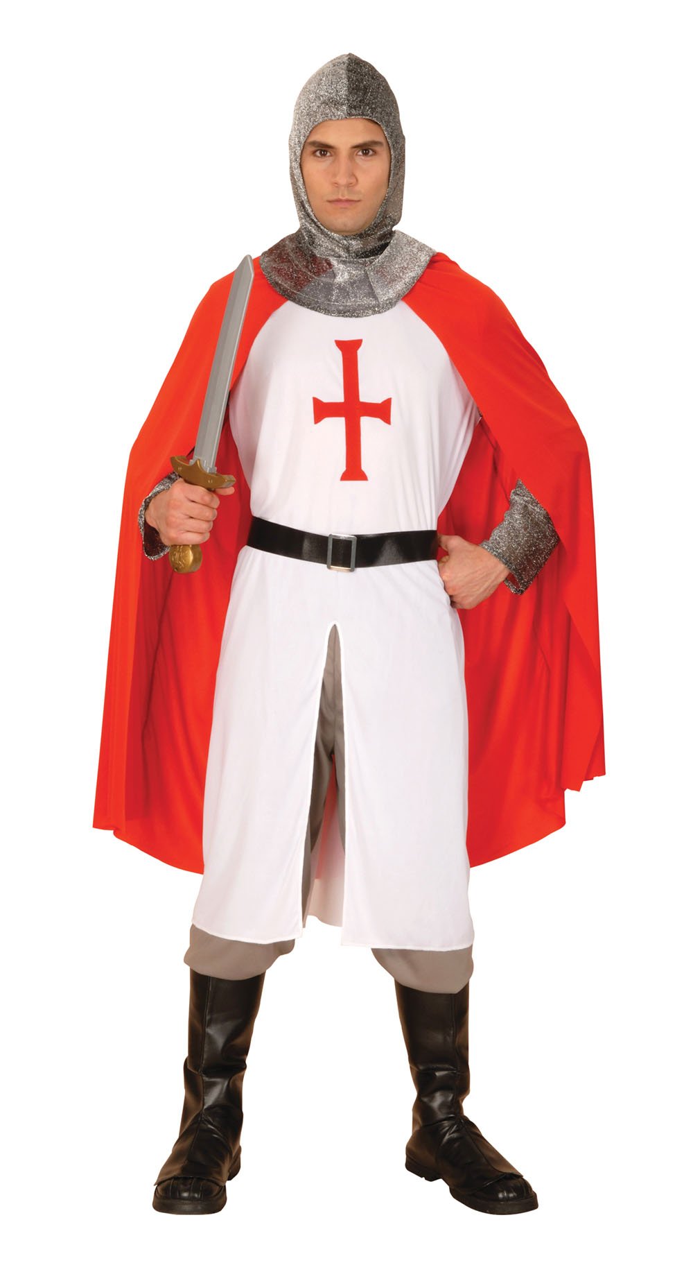 St George Knight crusader fancy dress costume