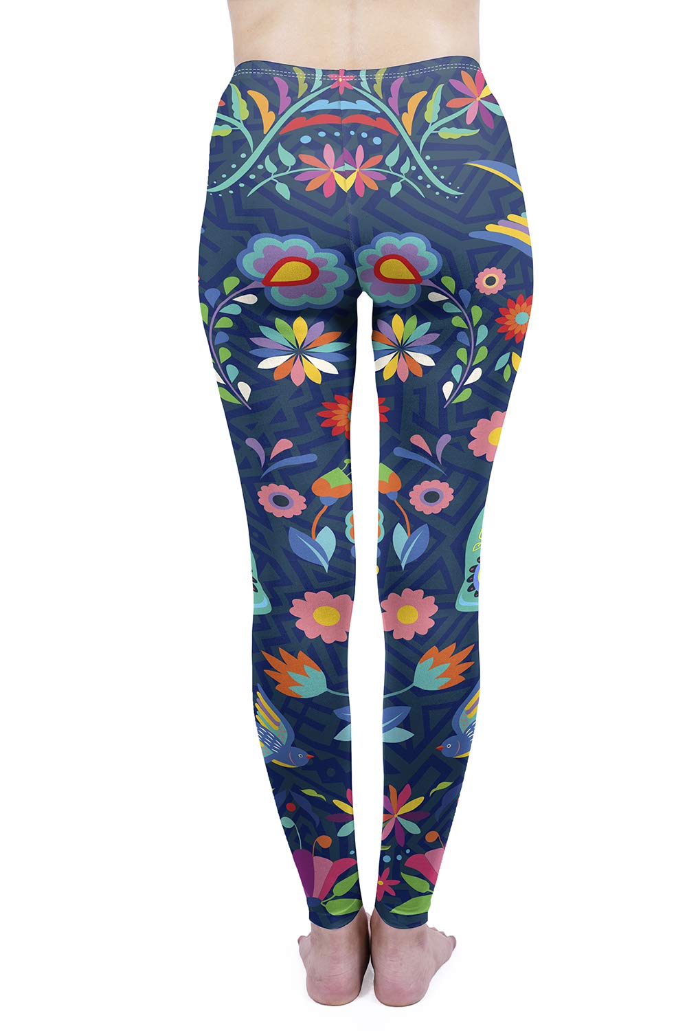 Fioeyr Women's Halloween Costume Leggings Skeleton Tight Stretch Funny Pants High Waist Stretch Leggings Ladies Elasticated