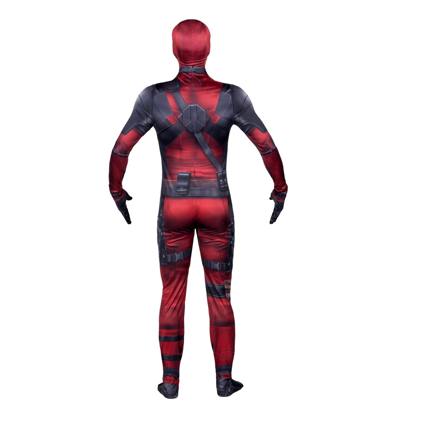 Deadpool Official Adult Deluxe Zentai Costume - Deluxe Two-Way