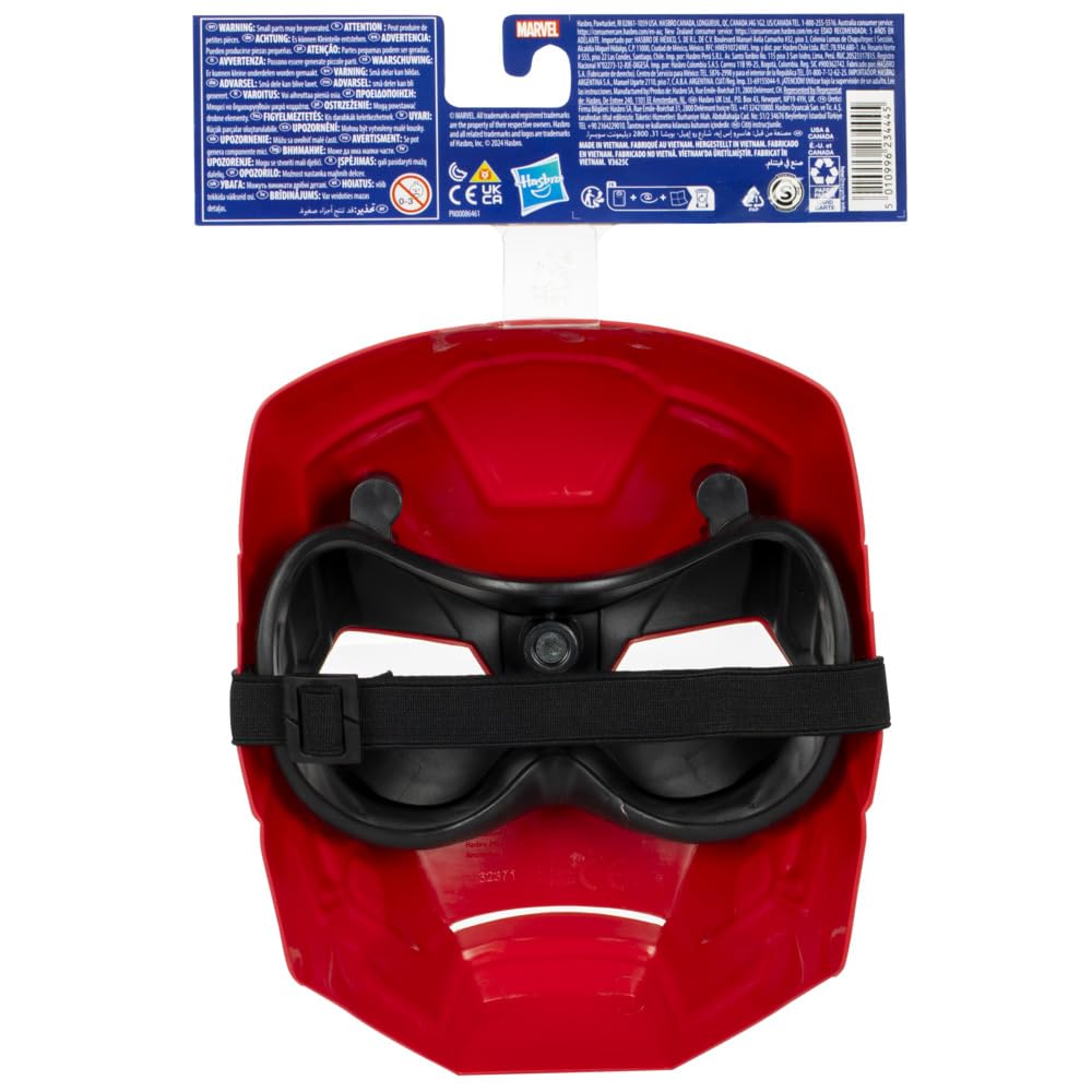 Marvel Avengers Iron Man Roleplay Mask, Super Hero Toys and Collectibles for Kids Ages 5+, Red Yellow