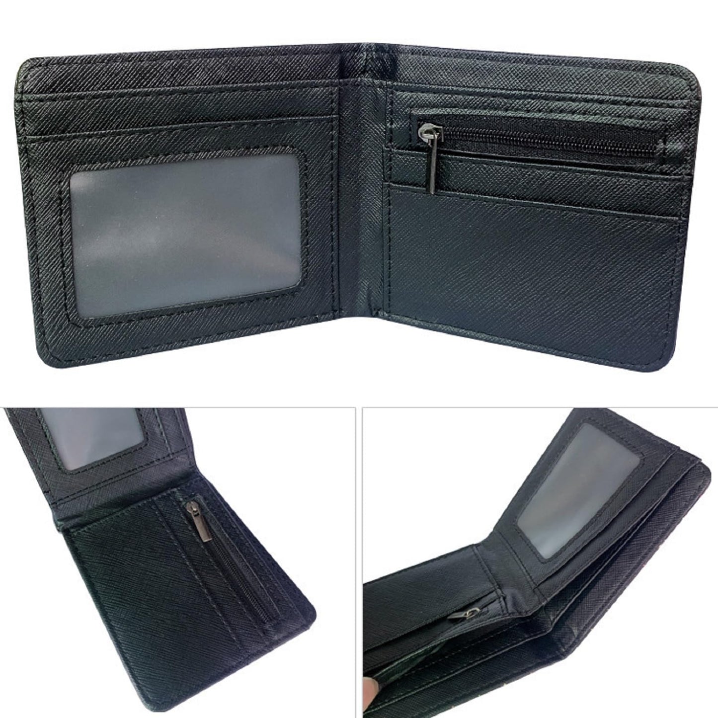 Kpop Wallet - Rfid Blocking Slim PU Leather Bifold - Demon Hunters
