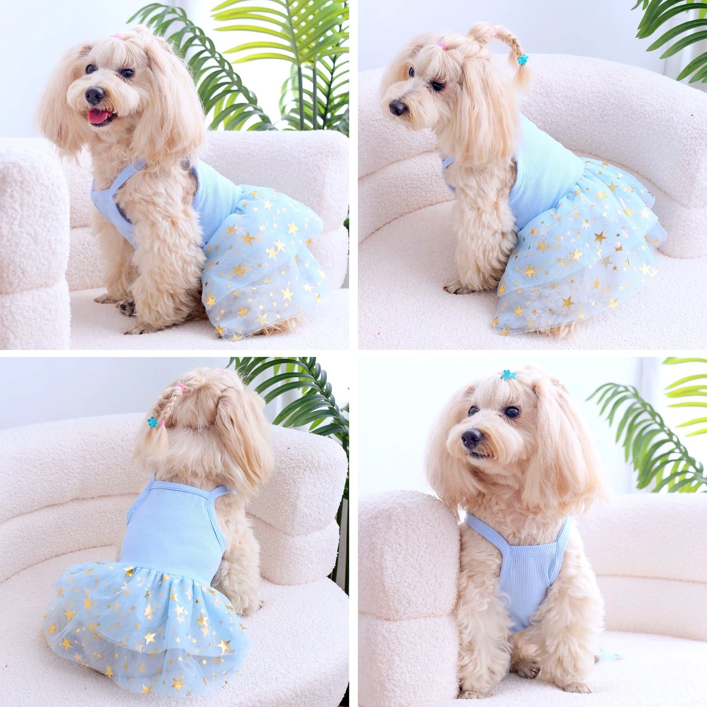 Dog Tutu Dress Cat Dogs Summer Tulle Slip Lace Dress Cute Puppy
