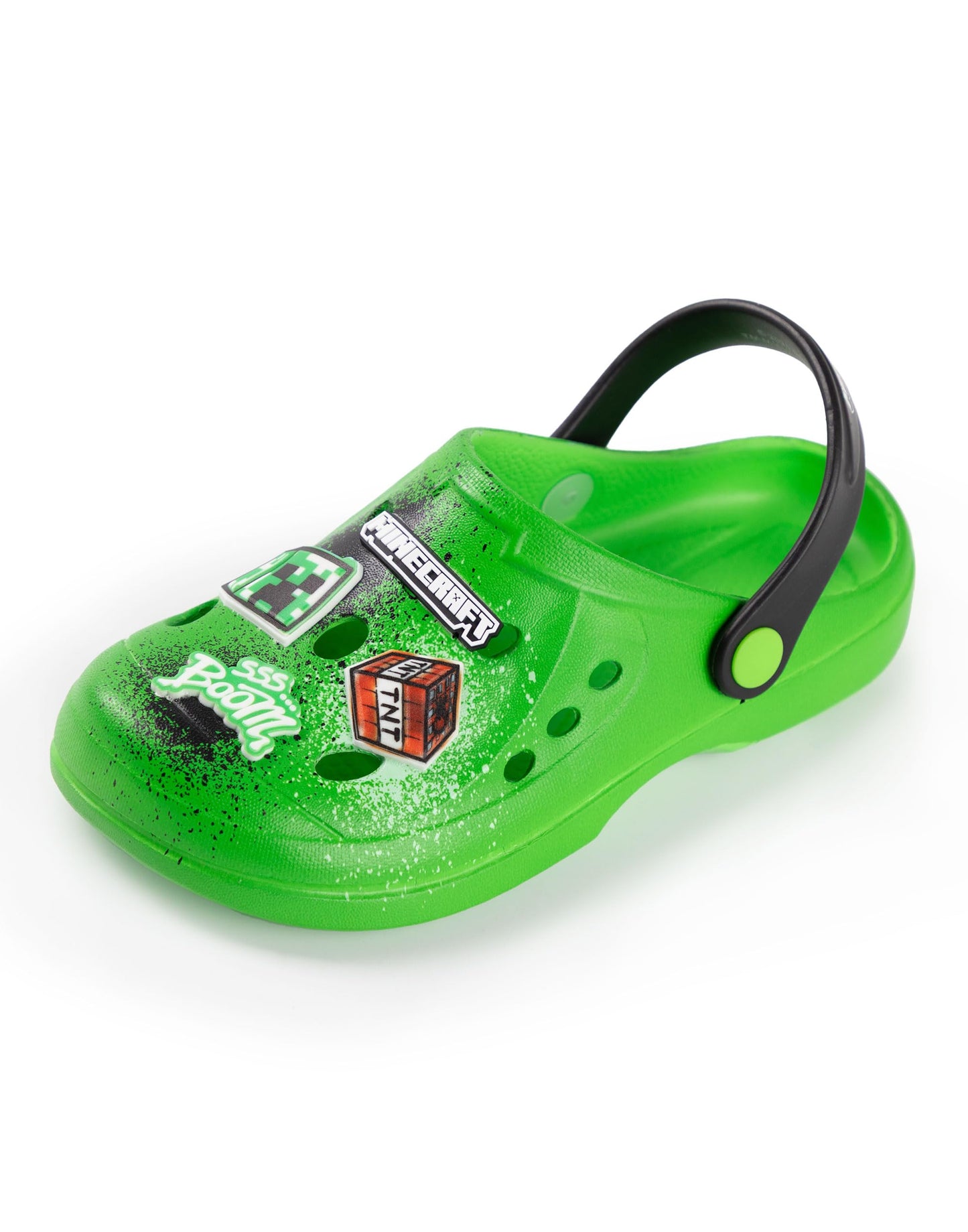 Creeper Green Clogs - Boys Beachwear Footwear - Tnt Boom Cartoon (image 7)