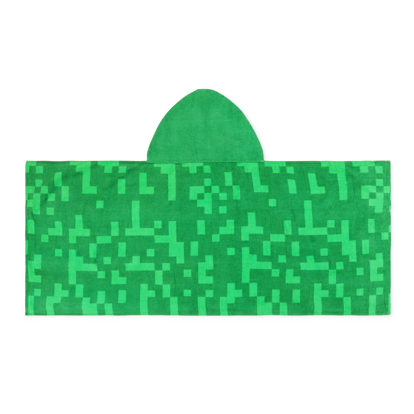 Minecraft Creeper Hooded Towel - 56 X Kids Super Soft Bath Towel (image 6)