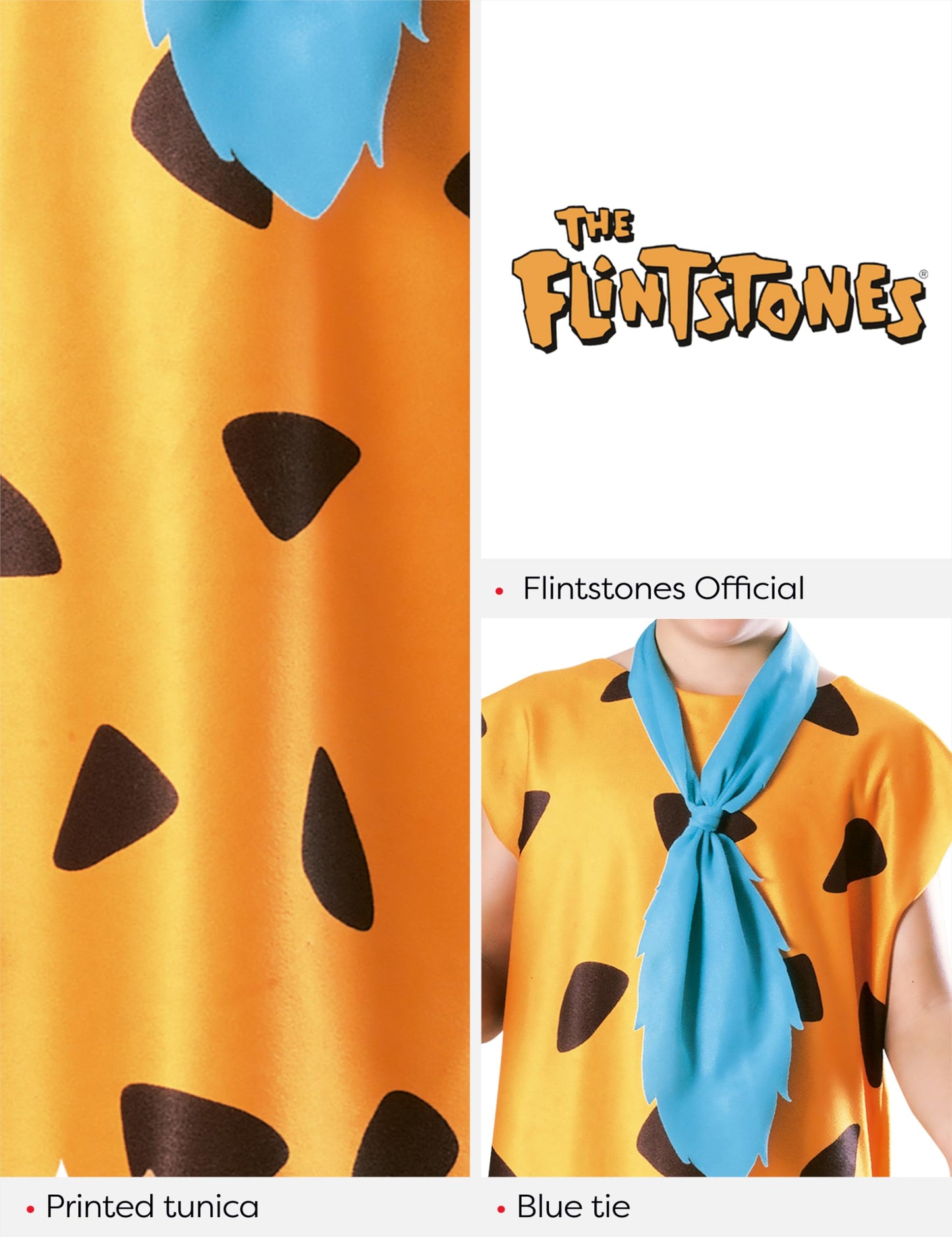 Rubies Fred Flintstones Costume for Kids, Medium