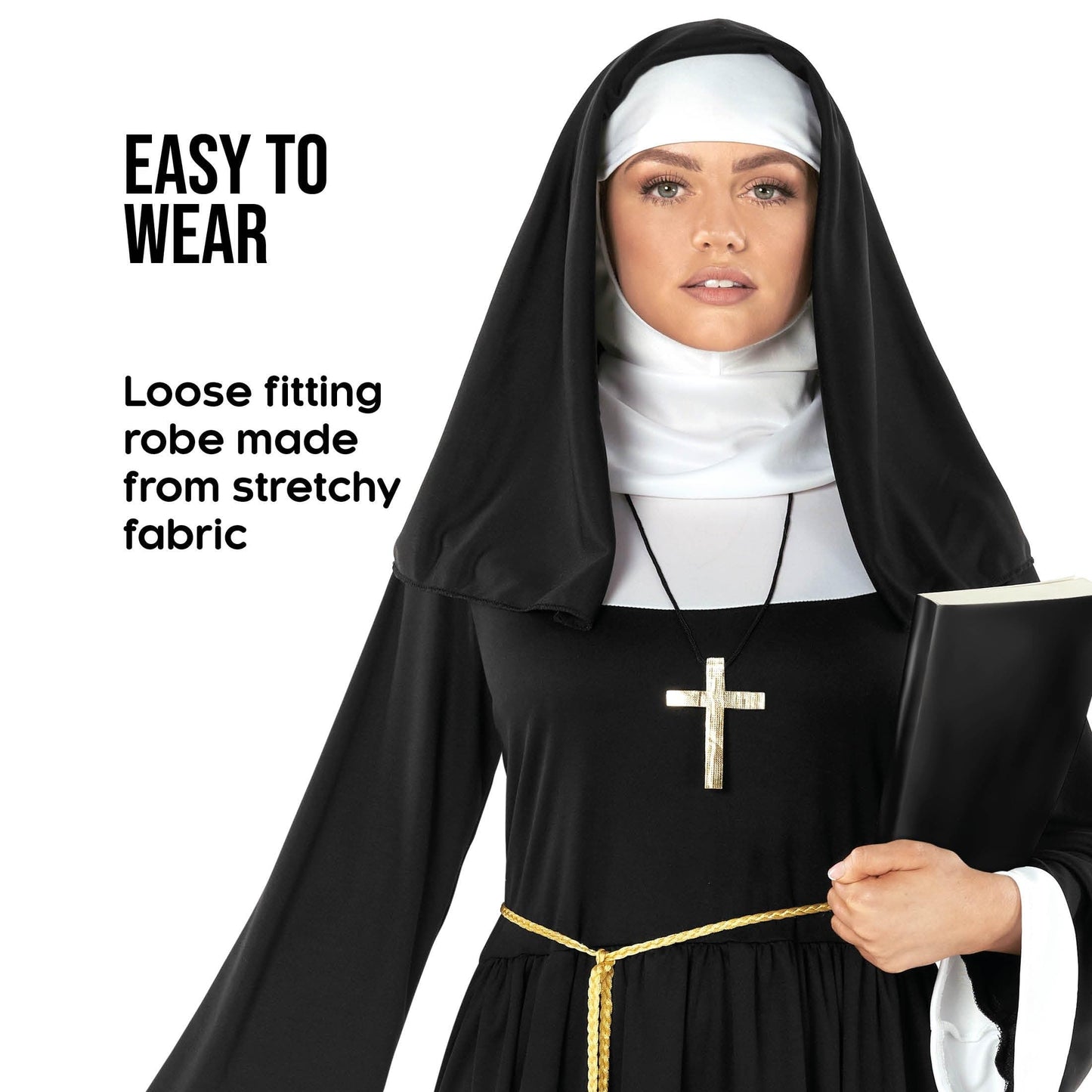 Nun Costumes for Women - Nuns Costumes for Women Plus - Nun Outfit (image 9)