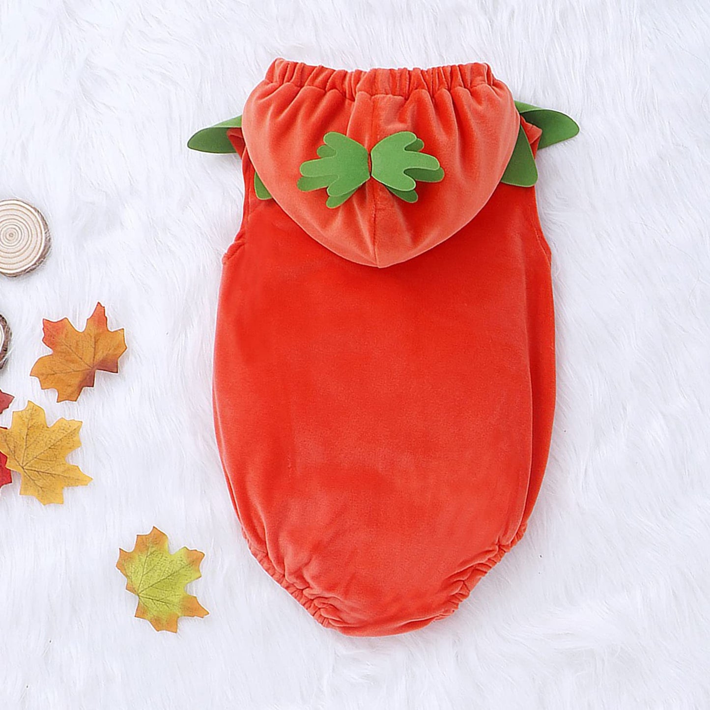 Hifot Baby Halloween Costume Pumpkin Costume Kids Newborn Outfit Jumpsuit Pumpkin Romper with Hat Shoes for Baby Girls Boys Infant Clothes Set