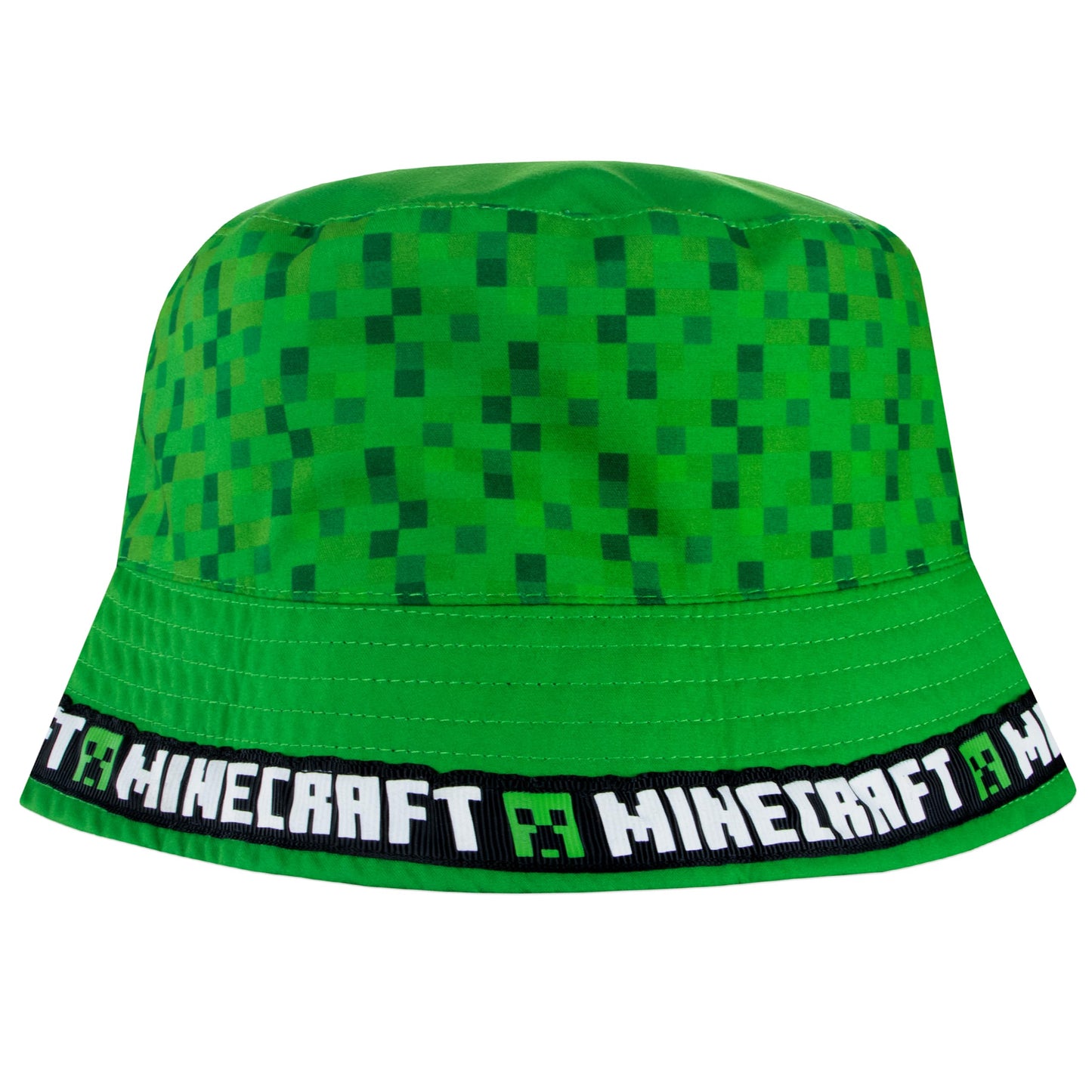 Hat - Reversible Bucket Hat for Boys - Creeper Gaming Hats (image 6)