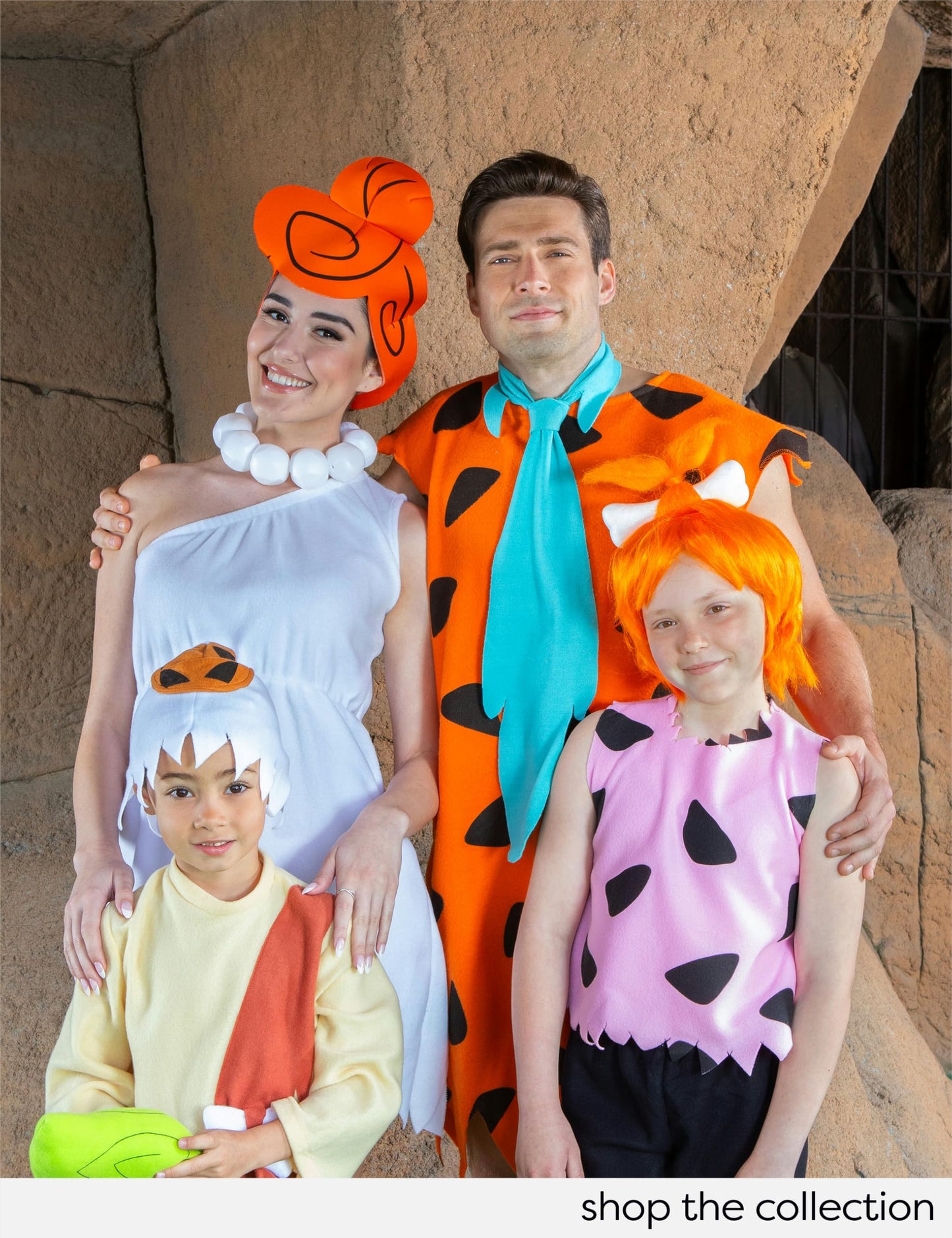Official Fred Flintstone Fancy Dress - Standard - Orange Halloween (image 7)