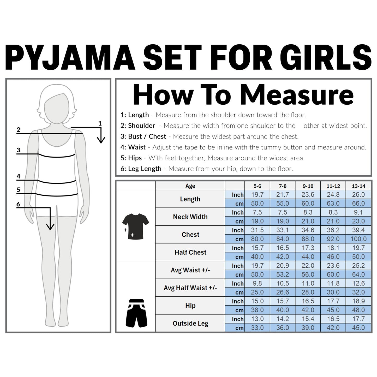 KPop Demon Hunters Girls Pyjamas Set Yrs - Pjs Short Sleeve Top