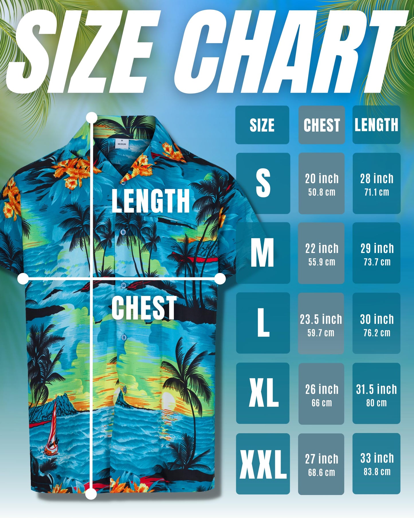 Mens Hawaiian Shirt Short Sleeve Stag Beach Holiday Aloha Summer