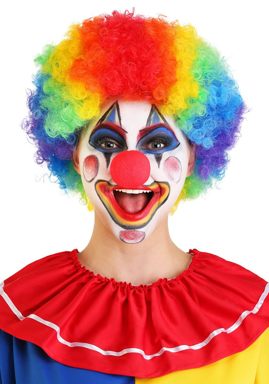 Here is some cute clown makeup for your Halloween costume halloweenkingdom