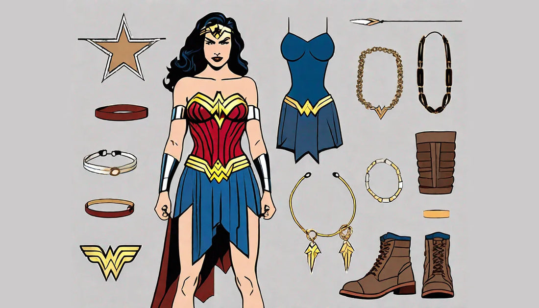 Wonder Woman costume pieces to make at home