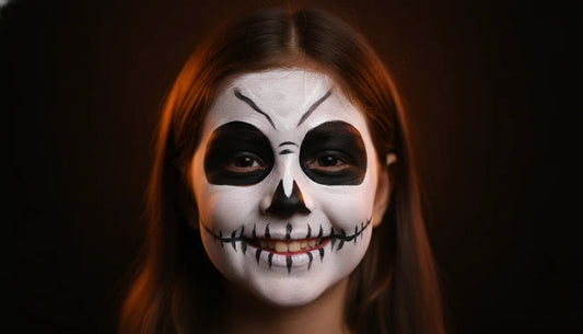 Skeleton makeup for kids ideas
