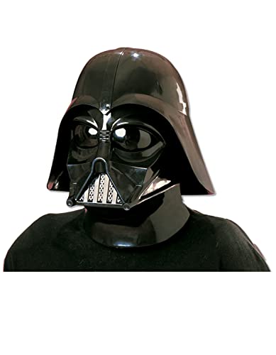 Adult Darth Vader full overhead mask from Star Wars in black, Rubies
