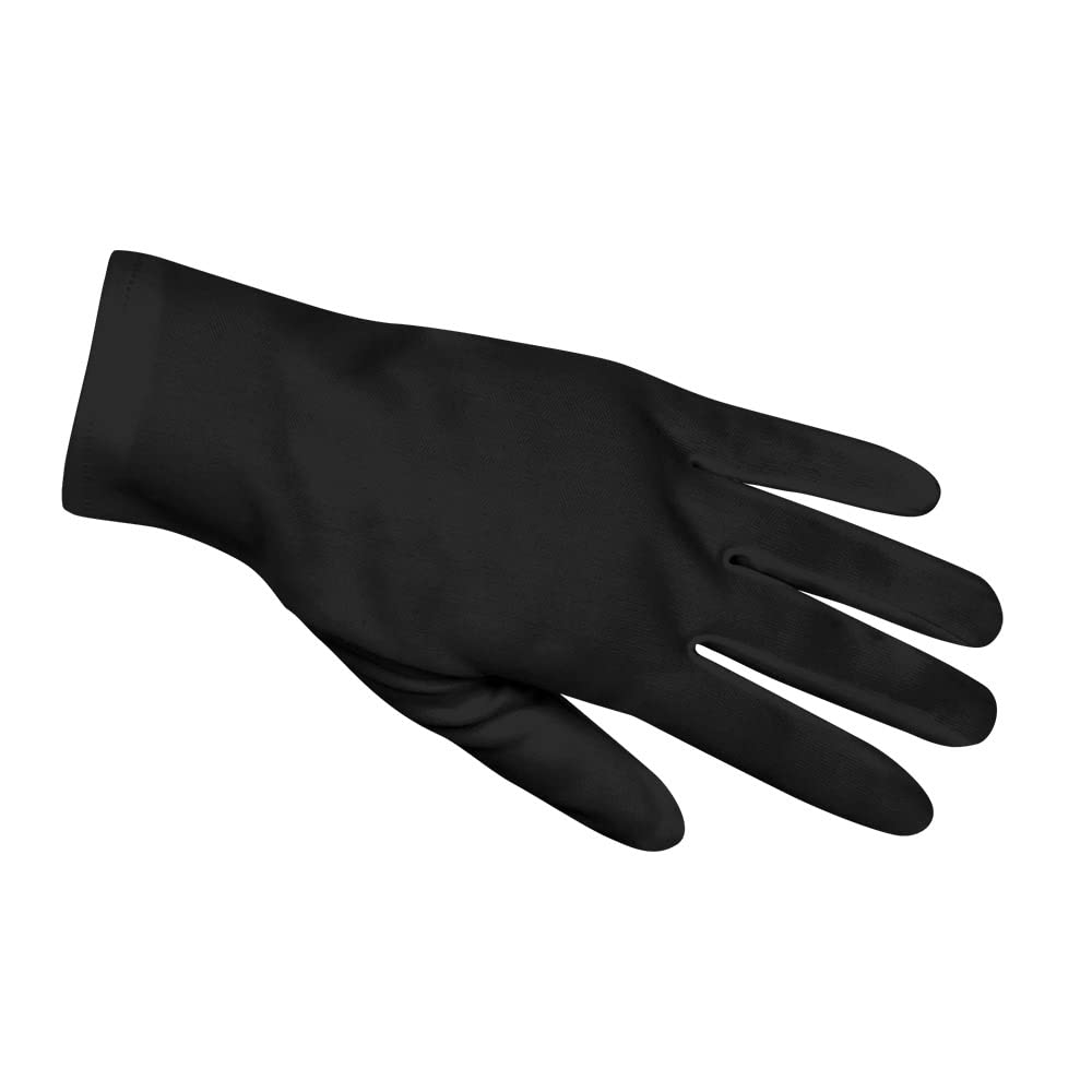 Boland Adult Unisex Clown Gloves. Fancy Dress Costume Accessory, Outfit, World Book Day, Halloween, Carnival, Circus, One Size (Black)