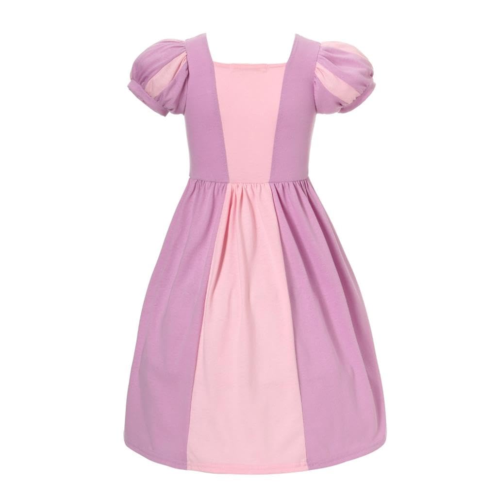 Lito Angels Girls Princess Costume, Purple, Age 4-5 Years