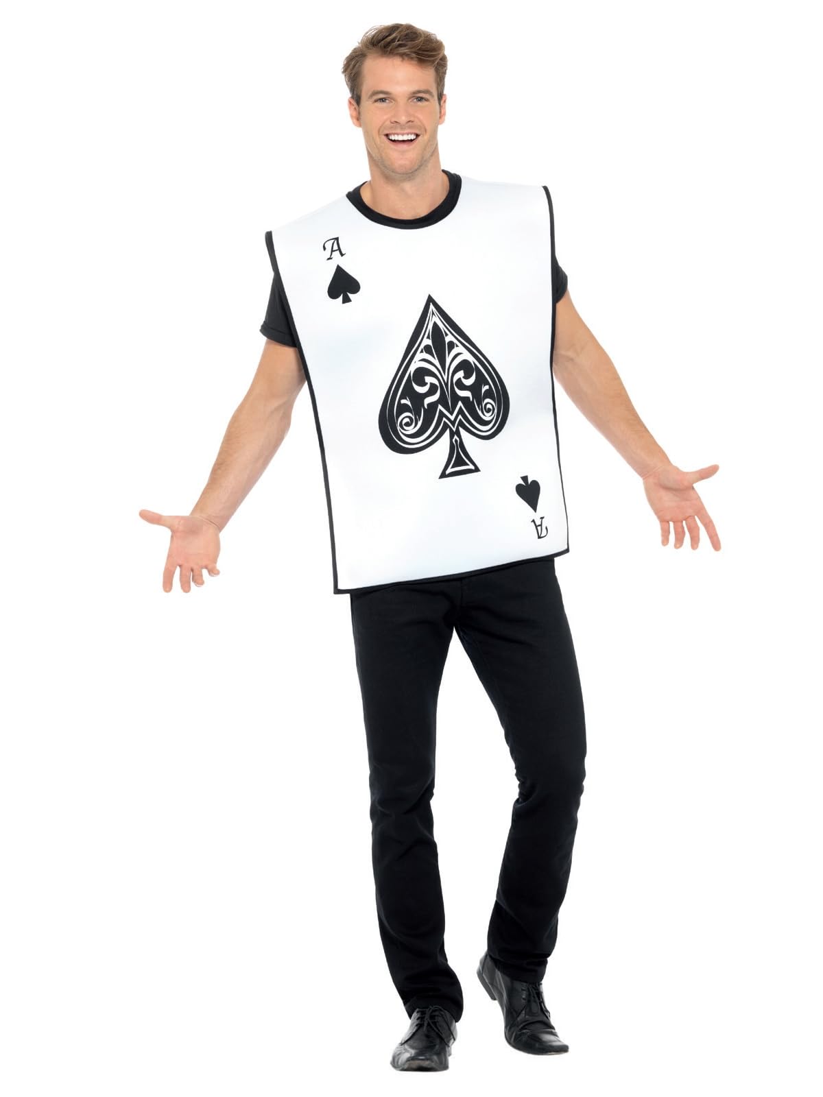Carded Guard Costume - White with Reversible Tabard - Fairytale