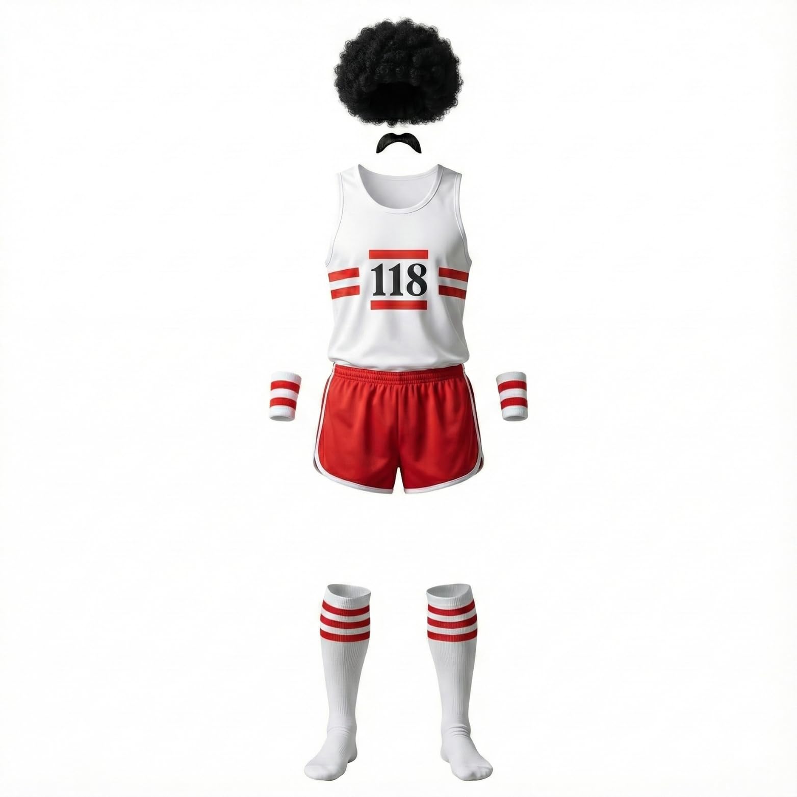 Fairy Trendz Womens Mens 118 Fancy Dress Costume Marathon Retro (image 2)
