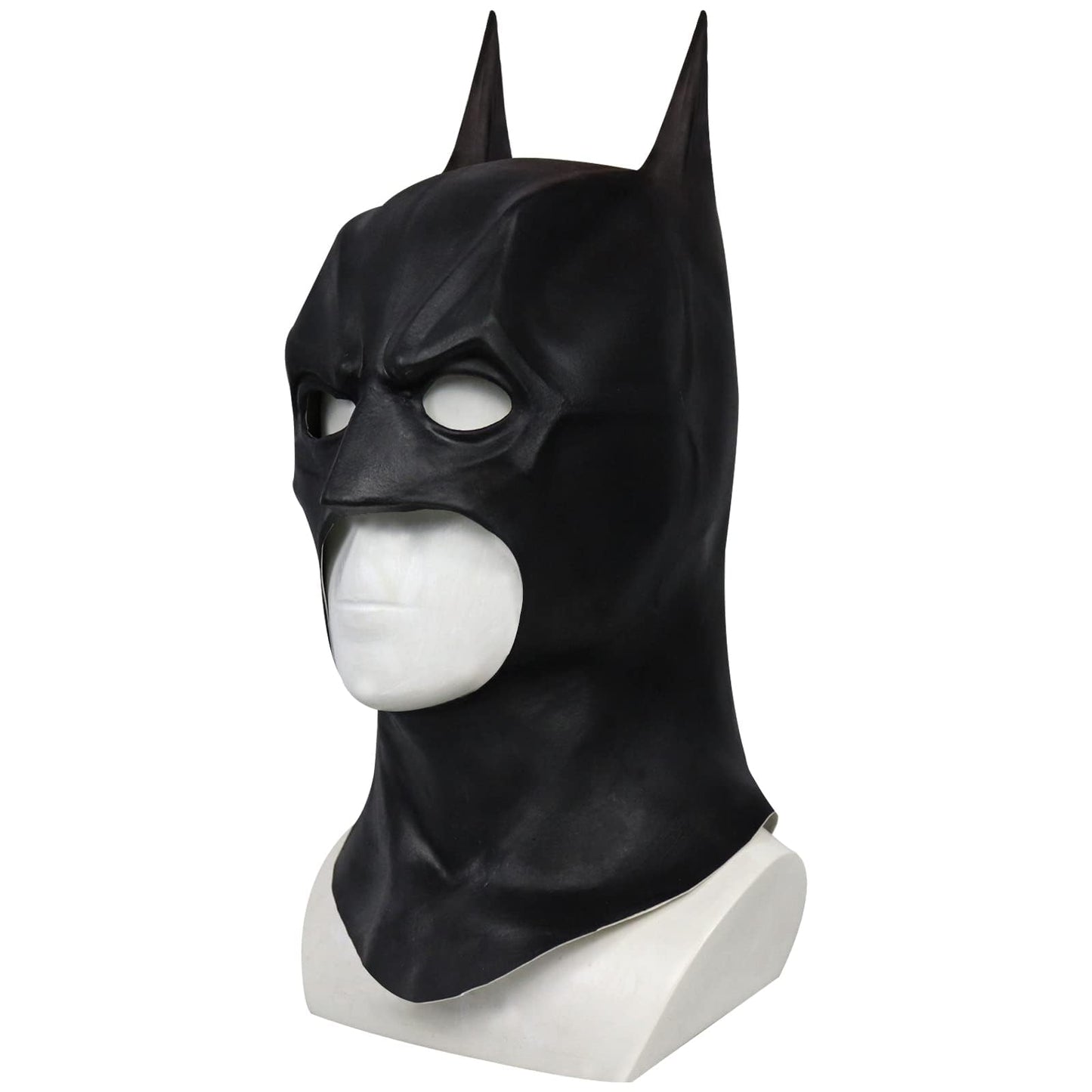 Applysu Bat Mask Men Super Hero Full Head Mask Halloween Masquerade Knight Movie Cosplay Costume Headgear Props for Adult