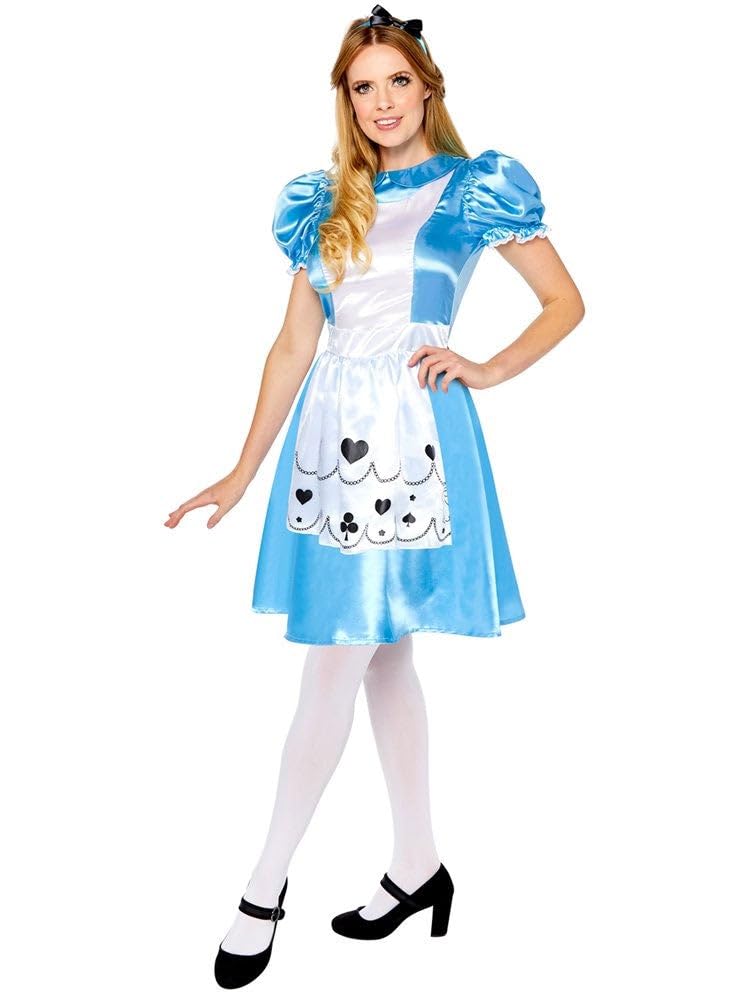(Fix 8/25) (9910043) Adult Ladies Alice Costume (UK 22-24)
