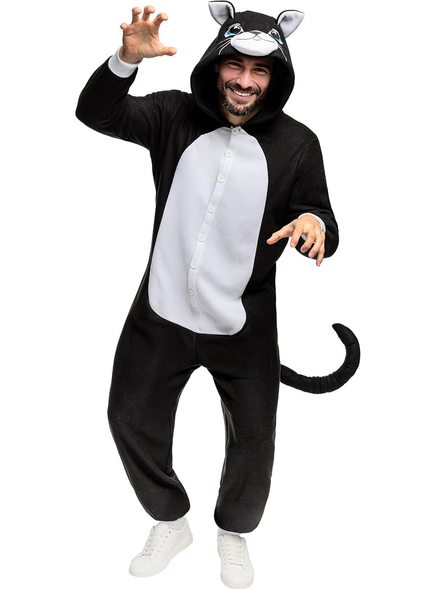 Cat Onesie Costume for Men and Women Animals - Kitten - Costume