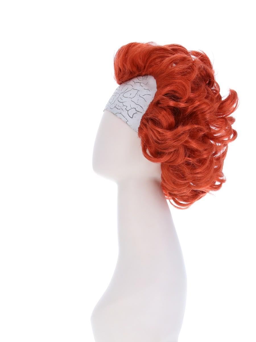 Smiffys IT Chapter Two Pennywise Wig for Adults, Latex Bald Head and Iconic Orange Wig, Officially Licensed, Ideal for Completing Matching Halloween Costume and Themed Fancy Dress