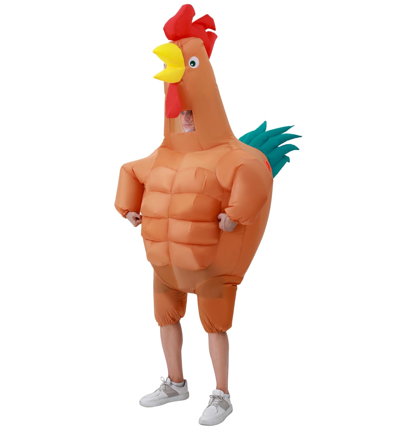 Adult Inflatable Chicken Costume Blow Up Chicken Costumes for Adult (image 8)