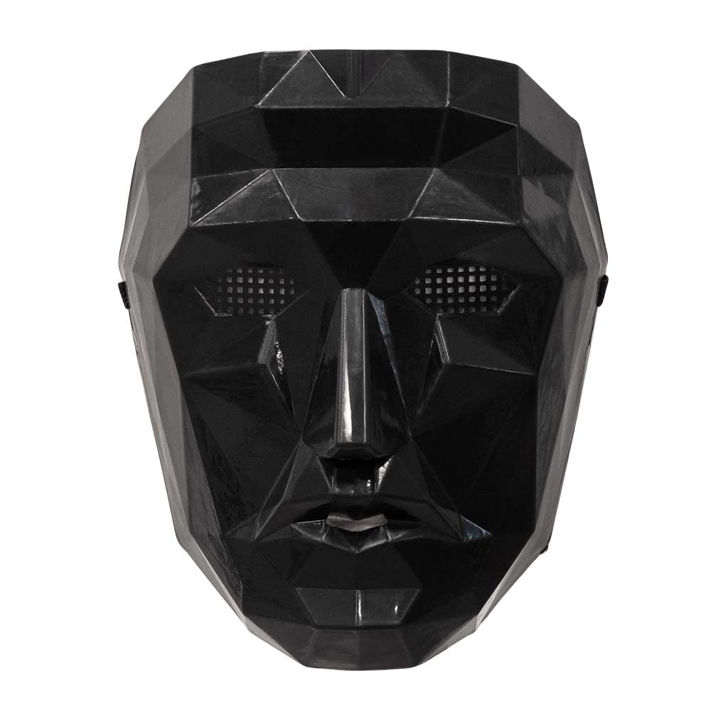 Boland - Leader Boss Mask soldier, guard, player, face mask, Korean game mask, game, costume, carnival, theme party (Leader)