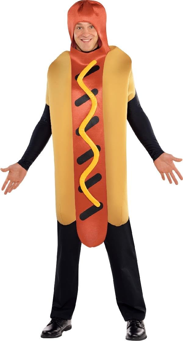 (pkt) Adult Hot Diggety Dog Costume (standard)