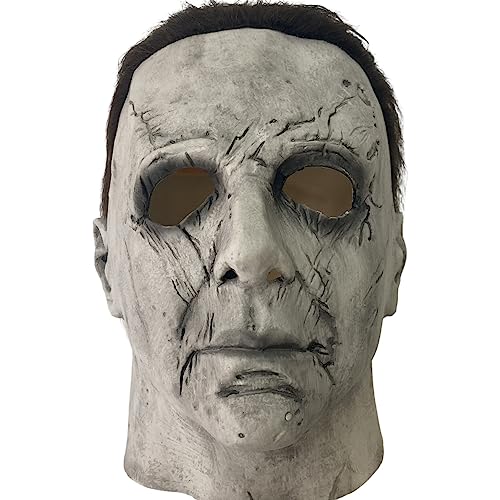 Michael Myers full head latex mask for adults, HAORONG