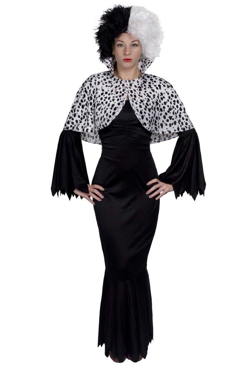 Couples Dalmatian Halloween Fancy Dress Costumes - His and Hers T.V. Film Movie Character Costumes (Mens: Medium - Womens: Medium)