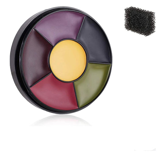 6 Color Bruise Wheel Special Effects SFX Zombie Makeup Kit
