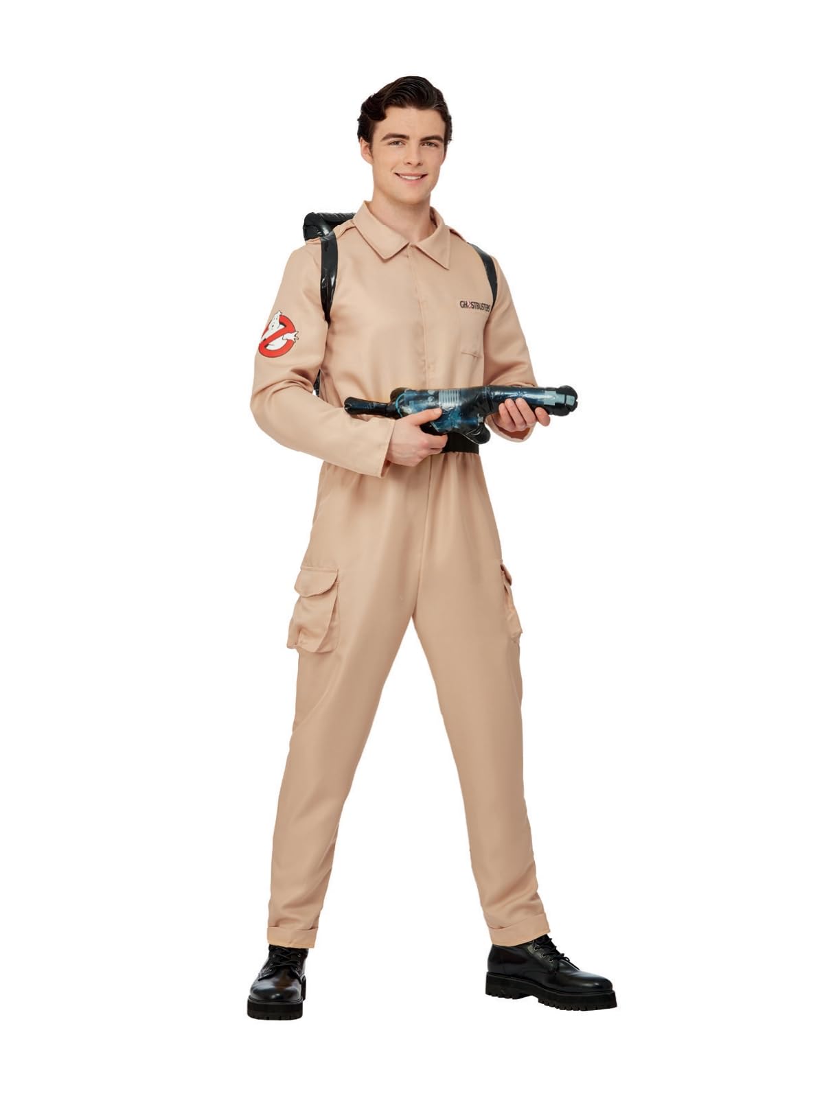 Ghostbusters Men's Costume for Adults - Jumpsuit and Inflatable
