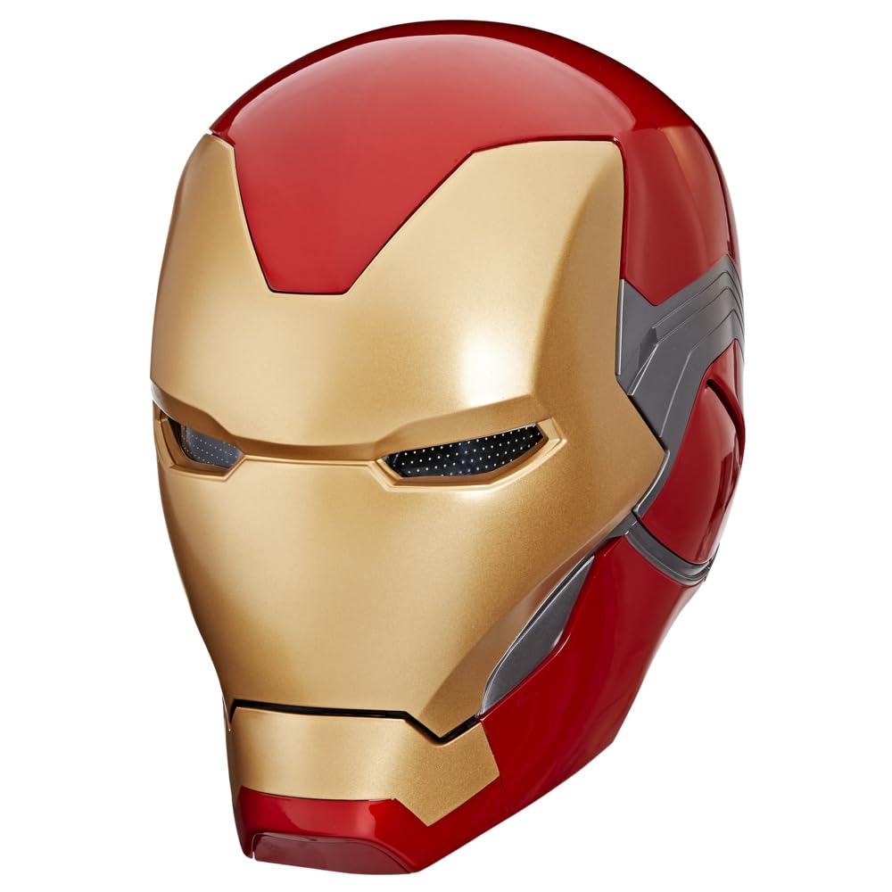 AVENGERS Marvel Legends Series Iron Man Premium Electronic Helmet with Light FX, Endgame Adult Roleplay Gear