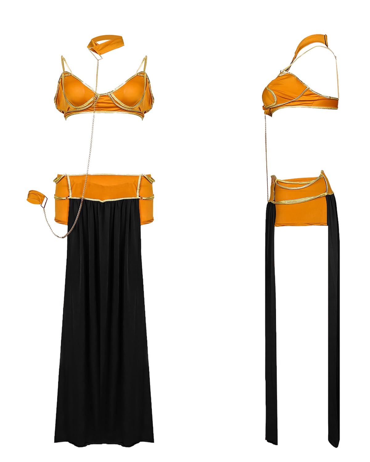 Women Cosplay Costume Fancy Dress Greek Goddess Cleopatra Roman (image 5)