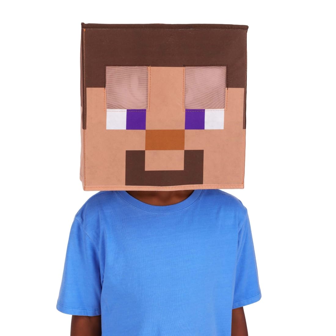 Disguise Steve Block Head Fancy Dress Accessory - Officially