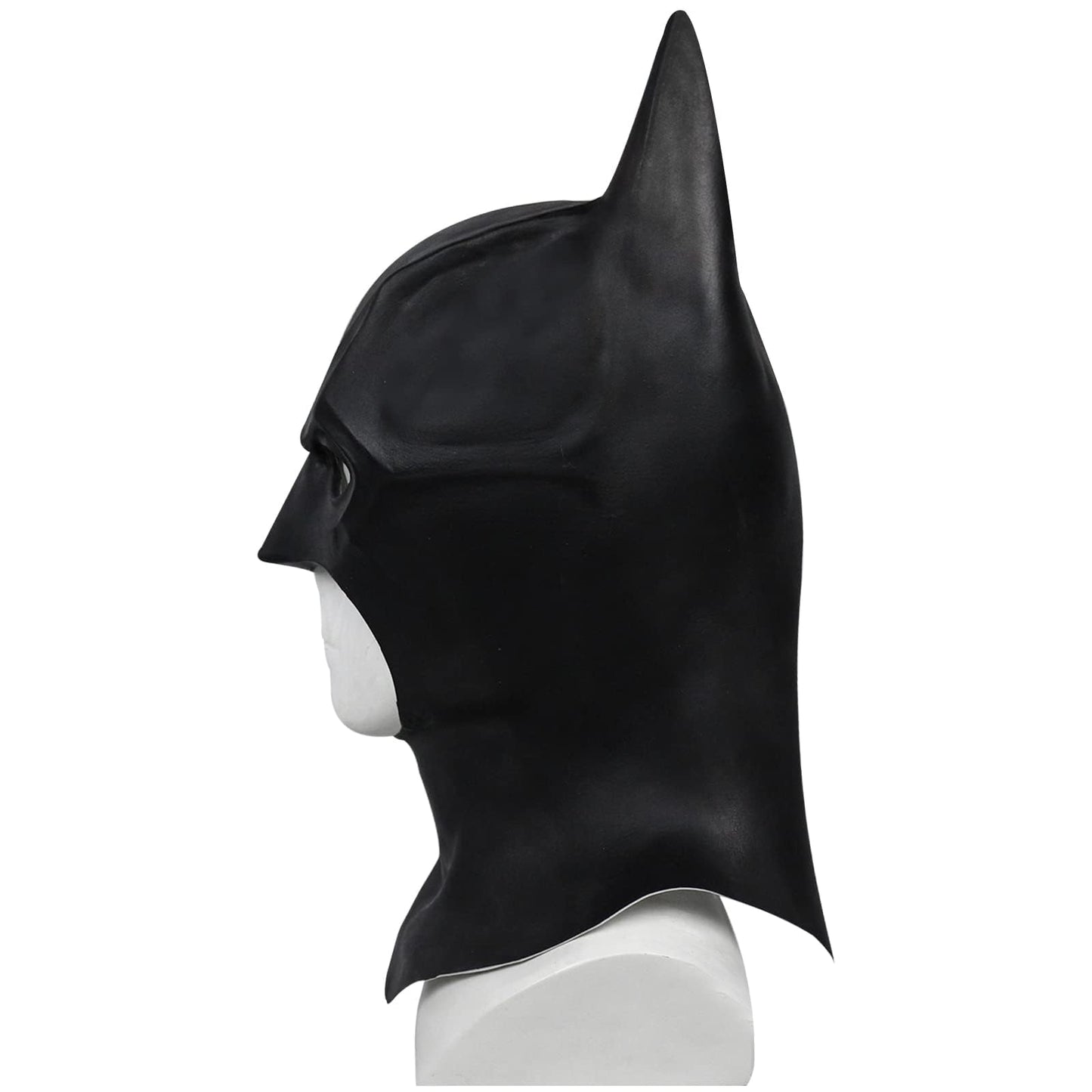 Applysu Bat Mask Men Super Hero Full Head Mask Halloween Masquerade Knight Movie Cosplay Costume Headgear Props for Adult