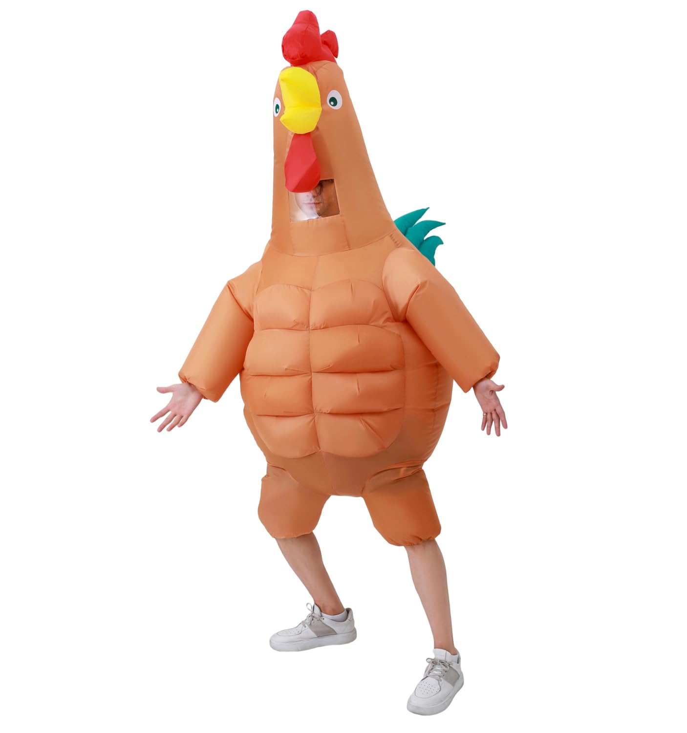 Adult Inflatable Chicken Costume Blow Up Chicken Costumes for Adult (image 4)