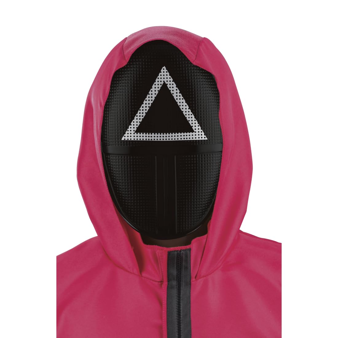 Disguise Netflix Squid Game Triangle Fancy Dress Mask for Adults, Official Squid Games, Inspired by Iconic Squid Games Series, Perfect for Halloween and Carnival