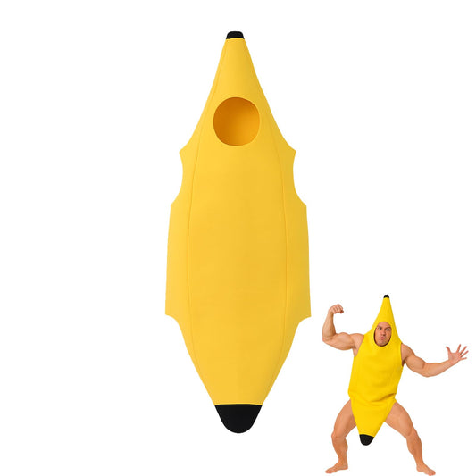 Banana Costume for Adults - Fun Banana Fancy Dress Outfit - Perfect