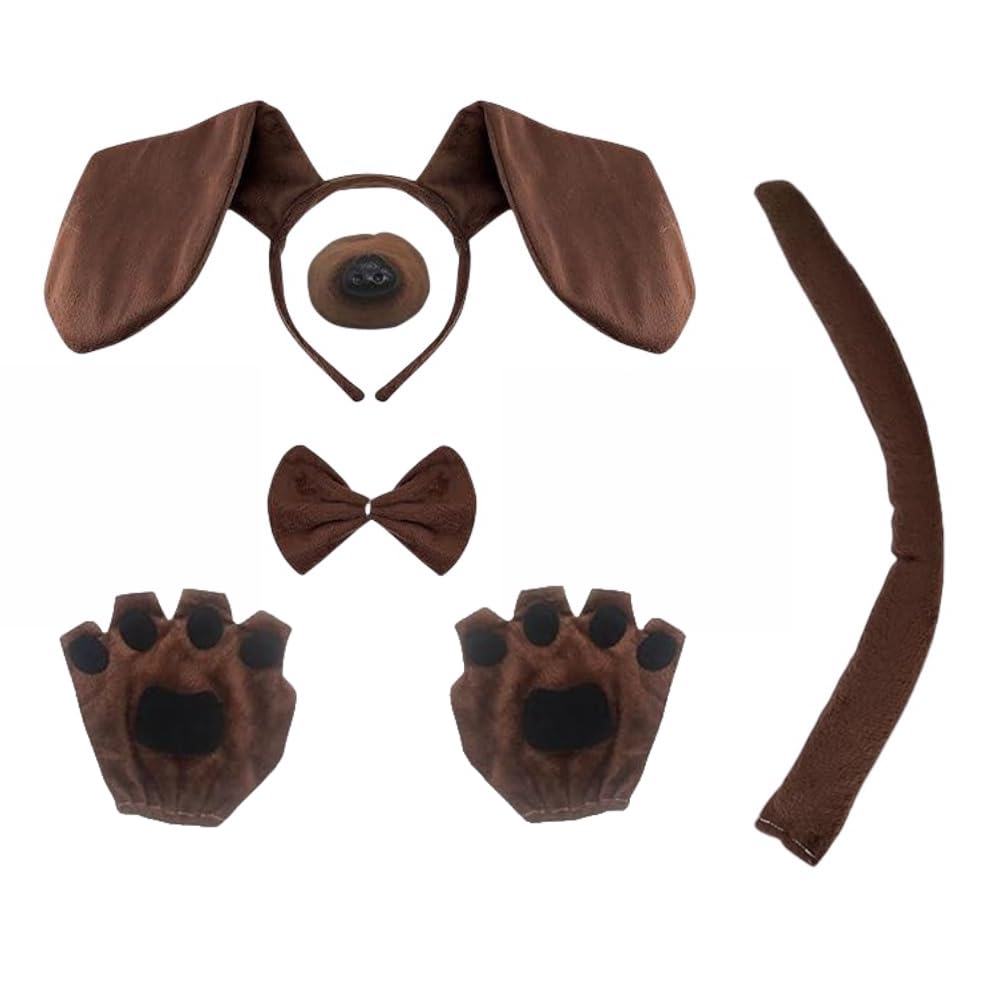 Puppy Dog Costume Set - Dachshund Dog Set Include Puppy Ears