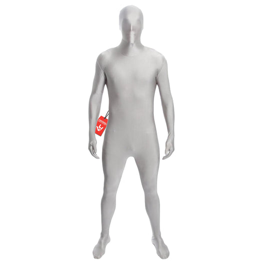 Morphsuit Full Body Costume - Silver - L - Original Bodysuit