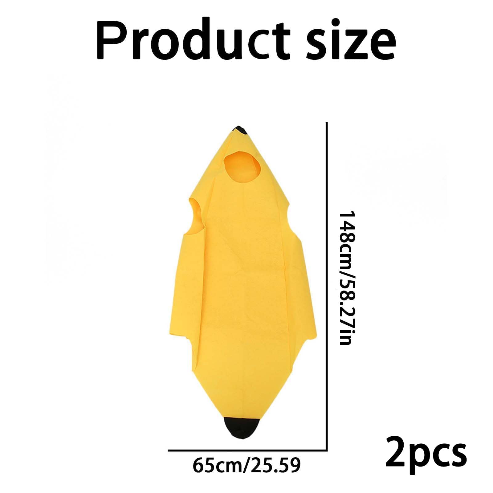 Banana Costume - Adult Halloween Costumes - One Most - Lightweight (image 2)