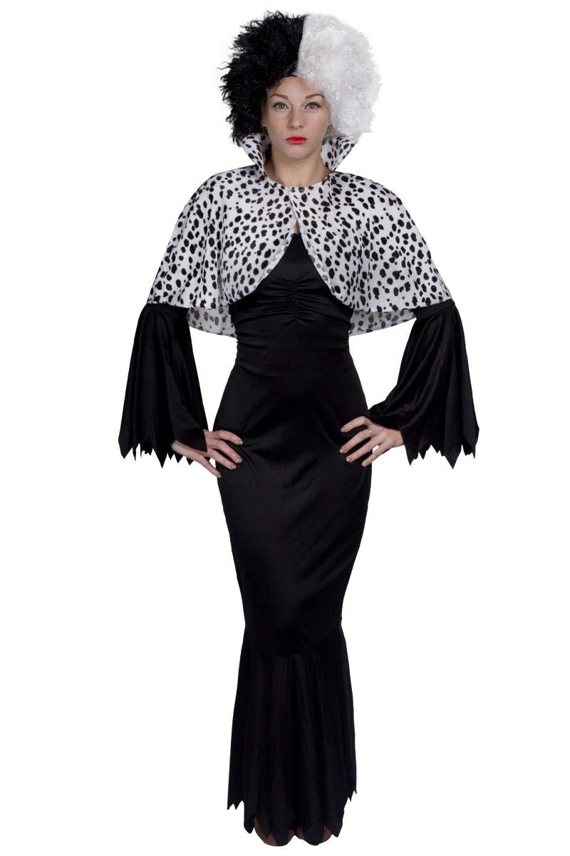 Couples Dalmatian Halloween Fancy Dress Costumes - His and Hers T.V. Film Movie Character Costumes (Mens: Medium - Womens: Medium)