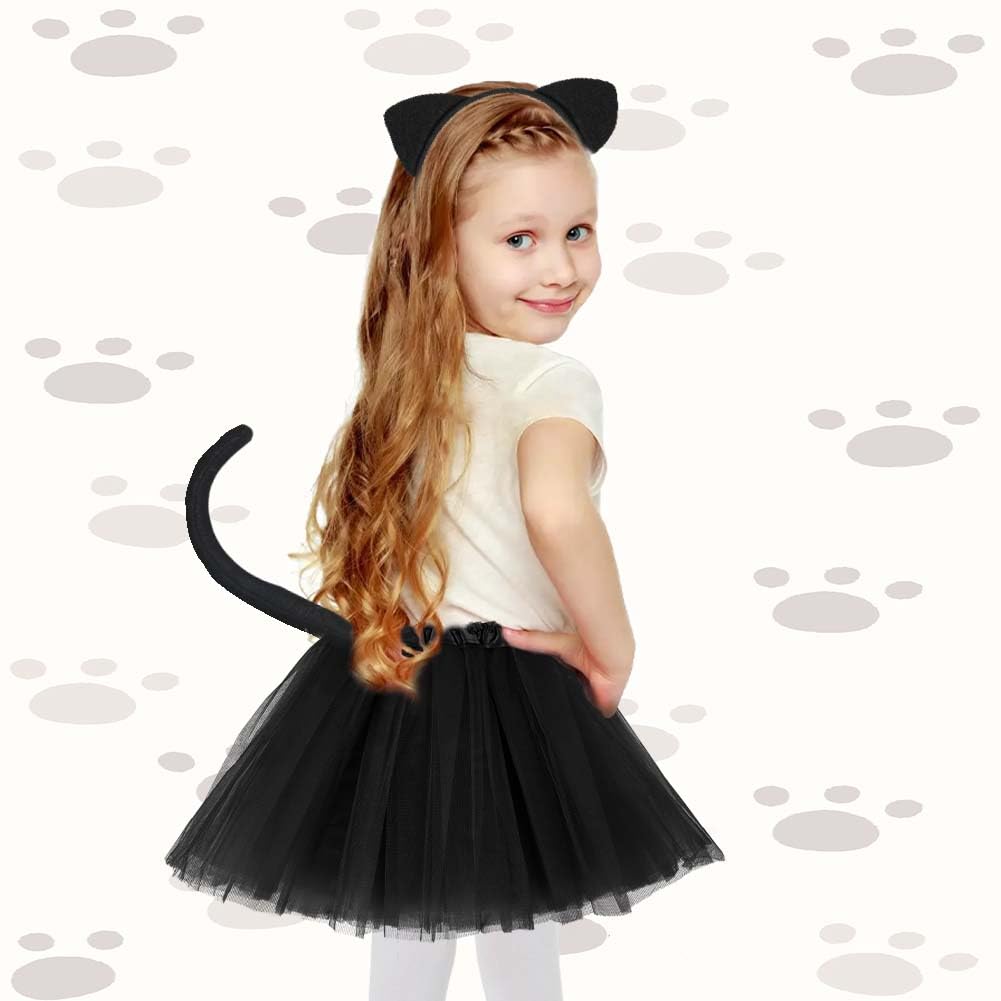Cat Costume for Kids - Animal Costume Set with Accessories - Animal (image 4)